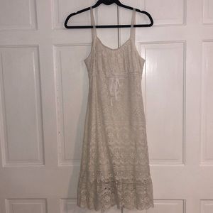 Arden B white lace dress